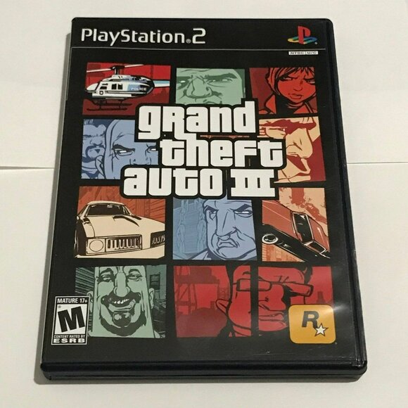 PS2 Grand Theft Auto 3 GTA 3 PlayStation 2 - Picture 1 of 4
